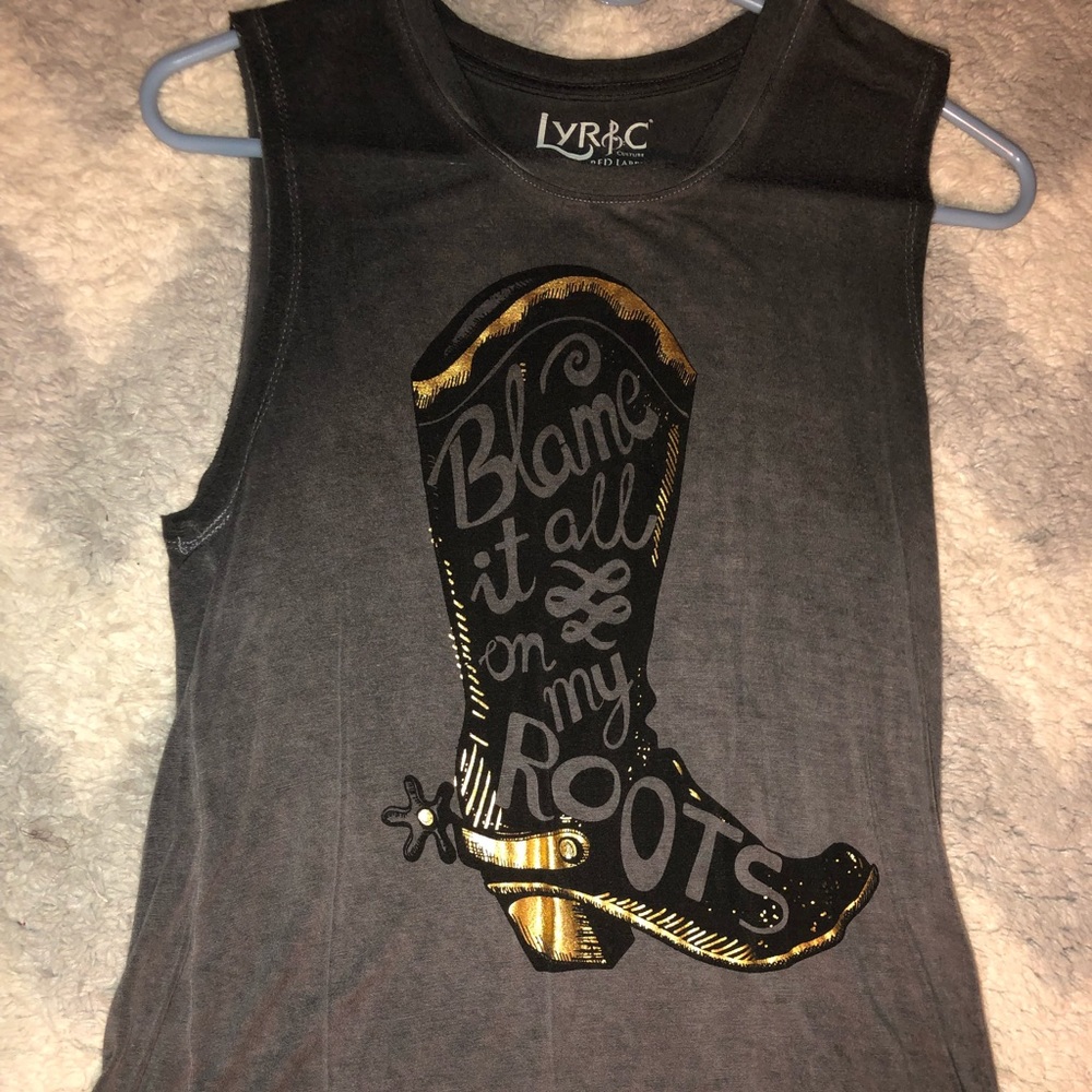 Florida Georgia Line Lyric Tank